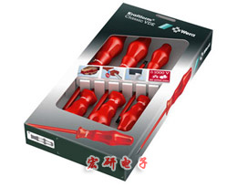 1760 i/6 Screwdriver Set Kraftform Classic VDE