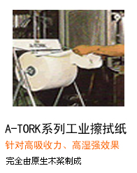 A-TORK系列工业擦拭纸