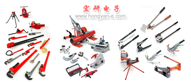 艾默生管道工具.RIDGID品牌管道工具.管钳.割刀.弯管器.套丝机.疏通机.工业内窥镜管线定位仪.电缆压接工具.美国RIDGID里奇管道工具
